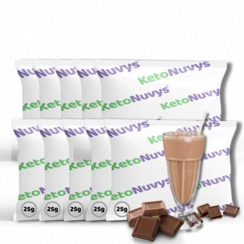 10x KETO Proteinový Koktejl 25g | Čokoláda