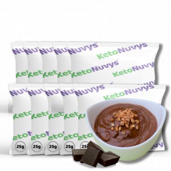 10x KETO Proteinový Puding 25g | Čokoláda + CHIA